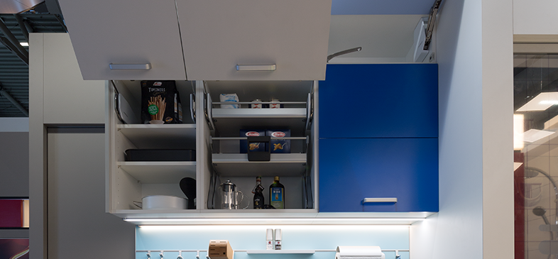  Die Micro Apart Küche kombiniert volle Funktionalität auf kleinstem Raum.