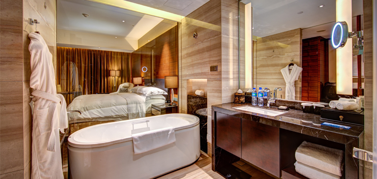 Badezimmer Hilton Shijiazhuang Hotel