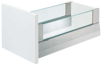 Glaspanel, für Häfele Matrix Box P Zargenführungssystem