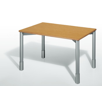 Komplettset Idea 300, Tischgestellsystem, Beine rund/gerade