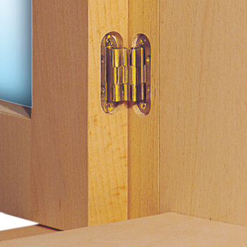 Scharnier, Sepa, für Holzdicken ab 23 mm, für unsichtbaren Anschlag
