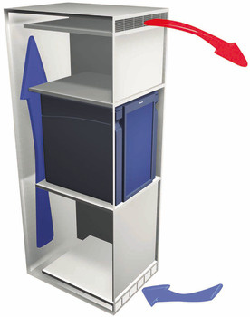 Kühlschrank, Minibar, 30 Liter, mit Absorber Technologie, geräuschlos