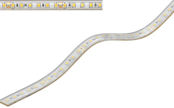 LED-Band im Silikonschlauch, Häfele Loox5 LED 3046 24 V 8 mm 2-pol. (monochrom), für Nut 10 x 4,8 mm, 120 LEDs/m, 9,6 W/m, IP44