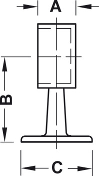 Rohrendhalter, Rohrsteck-System