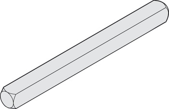 Vierkantstift, Startec, Drückerstift 9 mm