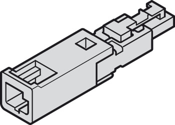Adapter, zum Anschluss von Häfele Loox5 Verbrauchern an Häfele Loox Netzteil 12 V