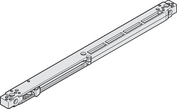Einzugsdämpfung, inkl. Auslöser und Schrauben, für Häfele Slido R-Aluflex 80A