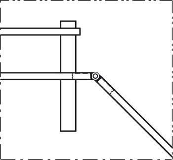 I-Gelenkknoten, für Idea Tischgestellsysteme