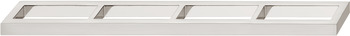 Möbelgriff, Steggriff aus Zinkdruckguss, Breite 263 mm, kantig