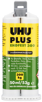 2-K-Klebstoff, Uhu-Plus endfest 300, auf Epoxidharz-Basis