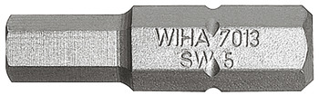 Standard SW-Bit, Innensechskant, Länge: 25 mm