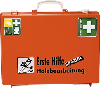 Erste-Hilfe-Koffer, SPEZIAL-Holzbearbeitung
