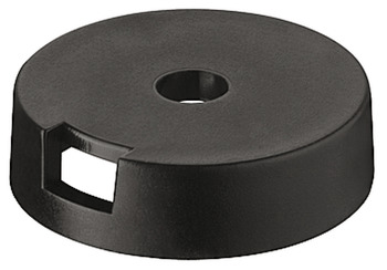 Basiselement, rund, für Gleiter-Einsätze Durchmesser 17–50 mm