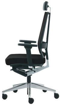 Bürostuhl, O4007, Sitz- und Rückenlehnenpolster: Stoffbezug