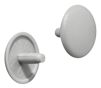 Abdeckkappe, für Schrauben mit Kopflochbohrung 2,5 mm, Kreuzschlitz PZ2