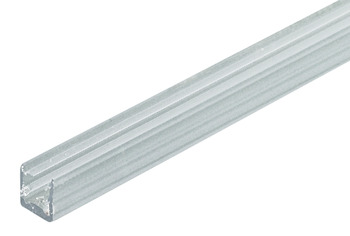 Klapperschutzprofil, für Aluminium-Glasrahmenprofile 23/26/38 x 14 mm