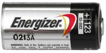 Batterie, CR123, Lithium, 3V, Fotobatterie