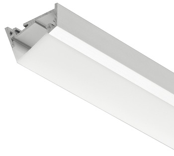 Design-Unterbauprofil, Profil 4102 für LED-Bänder 10 mm