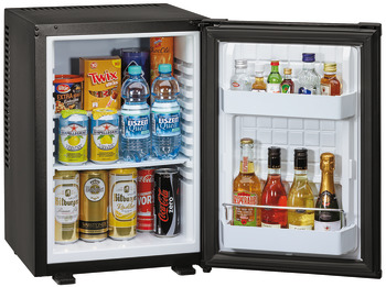 Kühlschrank, Minibar, 34 Liter, mit Peltier Technologie, geräuschlos