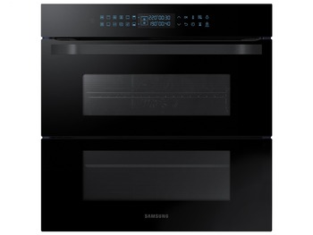 Samsung NV75R7676RB/EG Dual Cook Flex Pyrolyse Backofen Schwarz