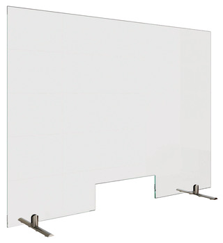 Hygieneschutzwand-Set, 1000 x 750 mm