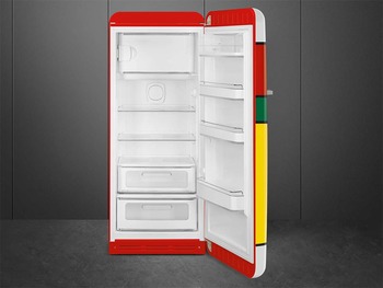 Standkühlschrank, Smeg FAB28RDMC5 Standkühlschrank Multicolor
