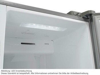 Side-by-Side Kühl-Gefrier-Kombination, LG GSL 461 ICEZ Steel