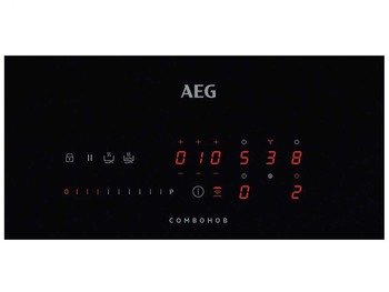 AEG IDE84244IB ComboHob Induktionskochfeld-Dunstabzug-Kombination