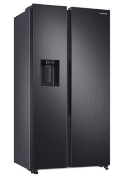 Samsung RS6GA8521B1/EG Side by Side Kühl-Gefrier-Kombination Premium Black Steel