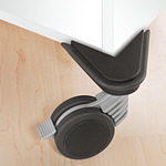 Caddy Castor Set With Corner Mounting Plate 45 Online At Hafele