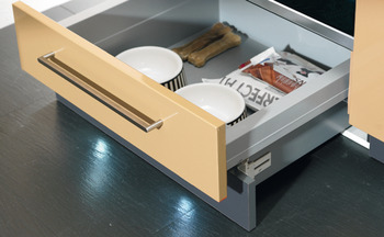 Complete Under Oven Plinth Drawer Plastic With Blum Tandembox