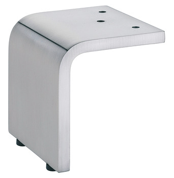 Furniture Foot With Plate Without Height Adjustment With