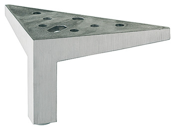 Furniture Foot Without Height Adjustment Aluminium Online At