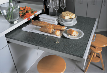 Pull Out Table Fitting Steel 30 Kg Without Worktop Online At