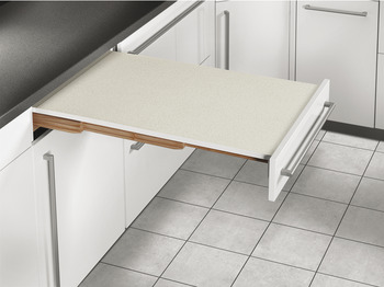 Pull Out Table Load Bearing Capacity 100 Kg Hailo Rapid 3845