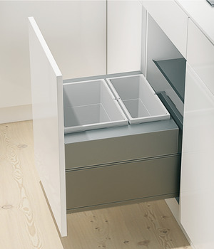 Multiple Compartment Waste Bin 1 X 14 And 1 X 20 2 X 10 And 1 X