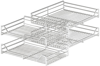 Wire Basket And Shelf Set Kessebohmer Magiccorner Corner Cabinet